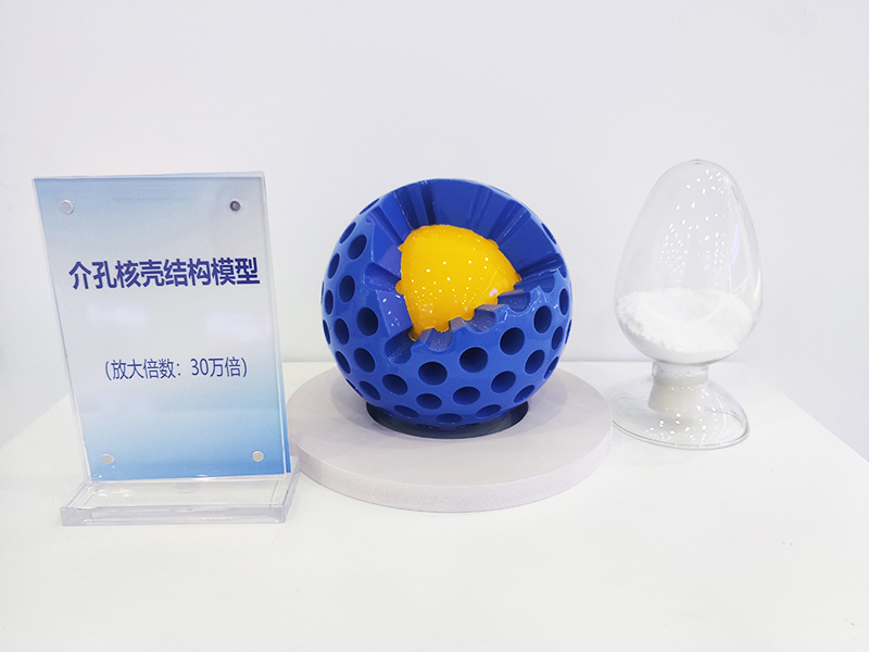 介孔核殼結構模型